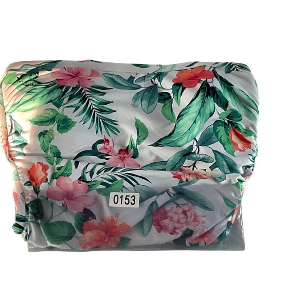 NWT Tommy Bahama Womens Tropical Floral Bandeau One-Piece Swimsuit Size 12 NEW - Picture 9 of 10